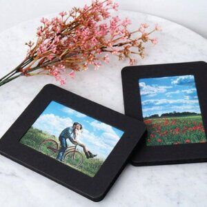 Black Felt Polaroid Photo Frame